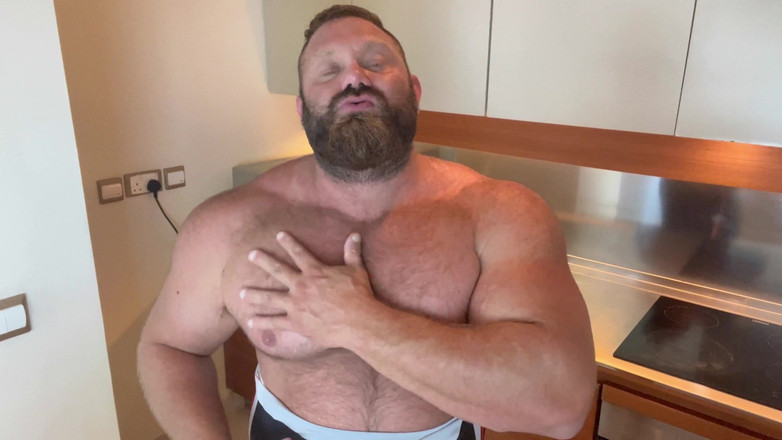 Jack stacked: Stor muskyr man har sin väg med dig! Spermashot slut