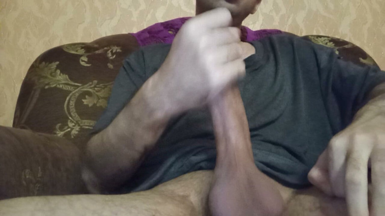Alex Metallov: Horny Guy Jerking His Cock for You. Enjoy It