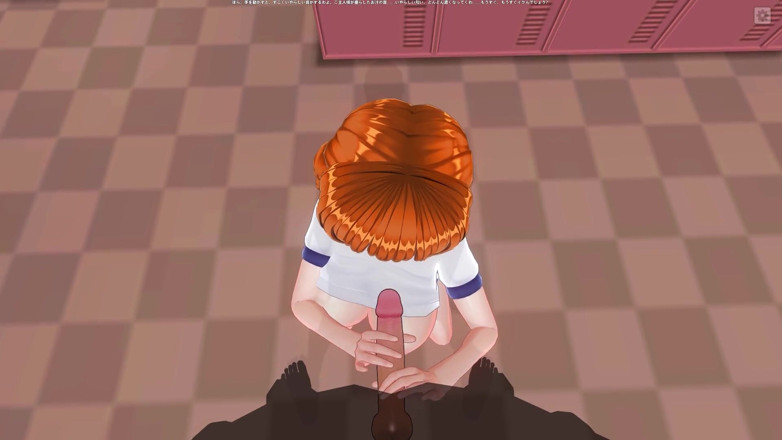 H3DC: 3D HENTAI - POV redhead college girl jerks your cock