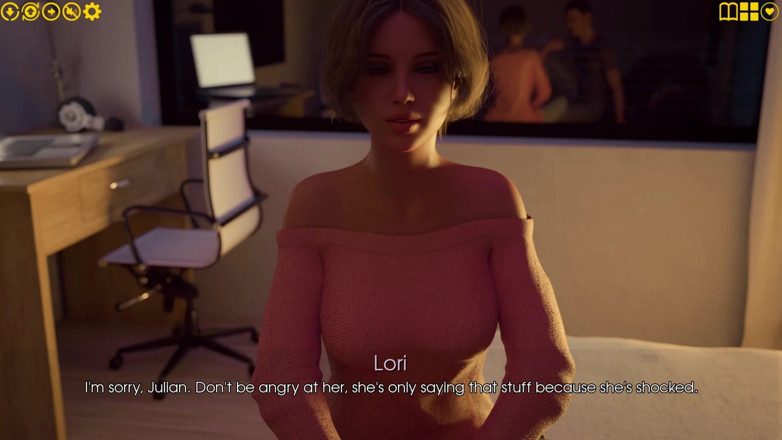 3D Cartoon Porn: My Pleasure 40 - Julian Fantasizes About Naked Julia Exercising