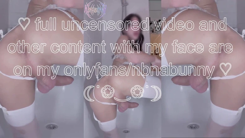 nbnabunny: 내 팬티를 오줌 싸는 오르가즘 시오후키 트랜스 포르노 Nbnabunny
