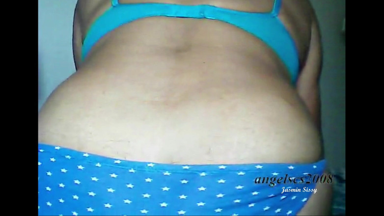 angelscs2008: Trans culo grosso jasmin indiano travestito transgender in reggiseno sari...