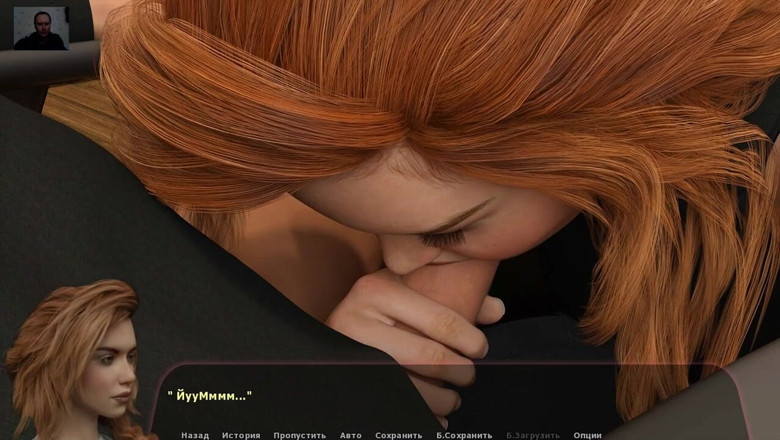 3DXXXTEEN2 Cartoon: Girl sucks the guy's dick under the table in the...