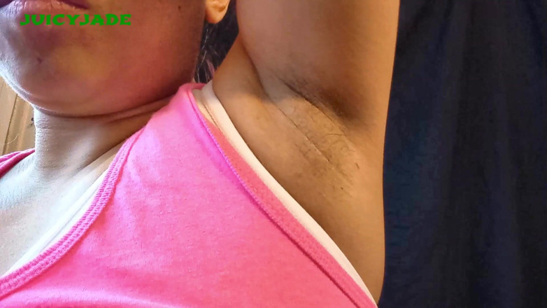 JasmineJade: Hairy Armpit Worship Vol 11