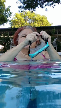 Som Under Water distracție cu tine sexy mare asistenta de frumusețe Vicki