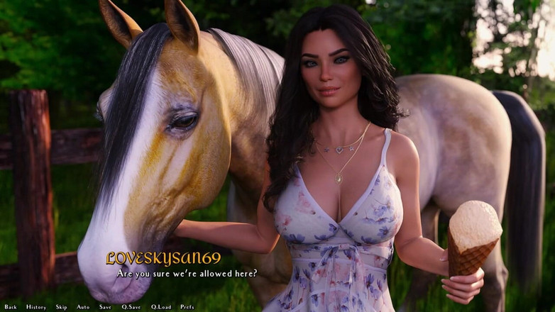 LoveSkySan69: Dik olmak 0.6.0 bölüm 129 Jill Loveskysan69'un en iyi romantik kızı