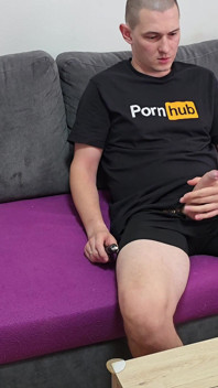 Horny Big Dick Guy - Hot Masturbation, Intense Orgasm and Massive Cumshot