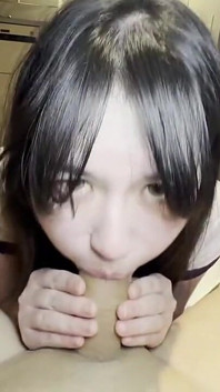 Uncensored Grace. Black Haired Refined Beauty in a Playful Outfit Loses Control as Her Sensitivity Takes Over