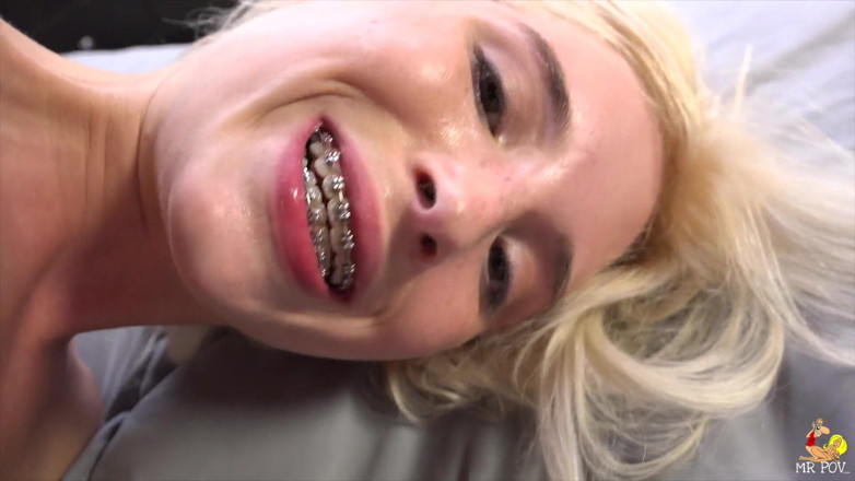 Finishes The Job: Piper Perri , a petite treat still in braces teen POV...