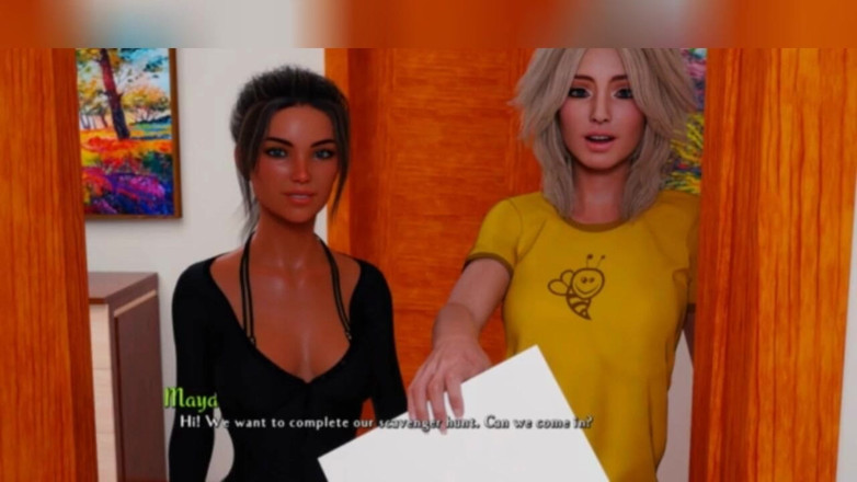 3DXXXTEEN2 Cartoon: Não chova no meu romance. 3D pornô cartoon sexo