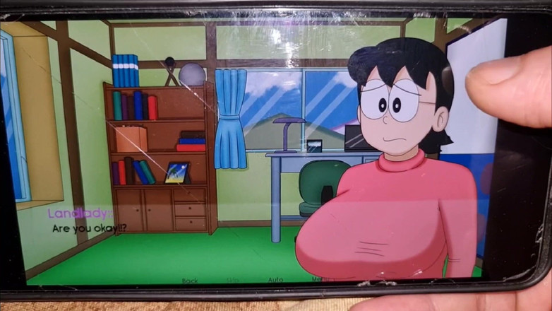 Dupdufyryrufggyu: Nobita esfregou os seios da madrasta, toda a água dela enquanto...