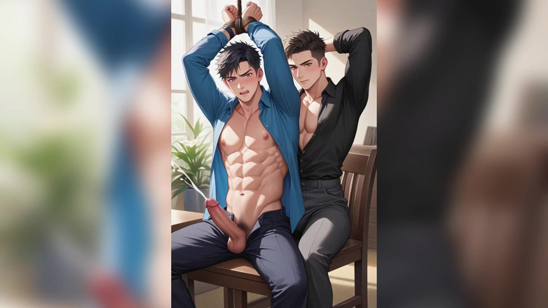 Boycum: Бойфренд-гей делает минет, трах в задницу