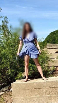 I'm Not Wearing Any Underwear Under My Dress