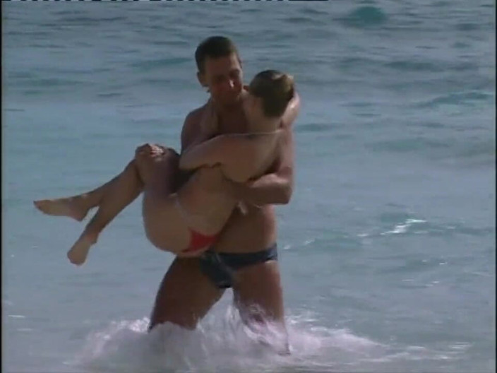XTime Vod: Licking fucking big dick sucking foursome on the beach