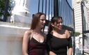 Dream Girls: Two hot Latinas flash downtown Tampa