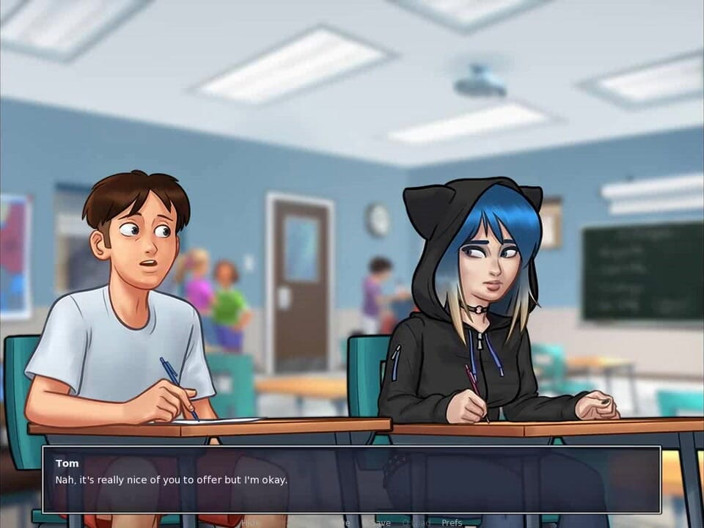 Dirty GamesXxX: Summertime Saga: Students and professors Ep.4