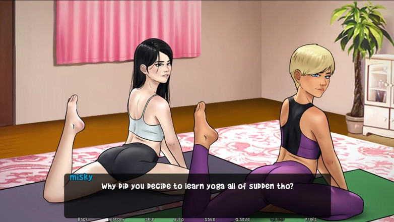 Miss Kitty 2K: 타마스 각성 - 60부 - Misskitty2k의 요가 바지를 입고 날 따먹어