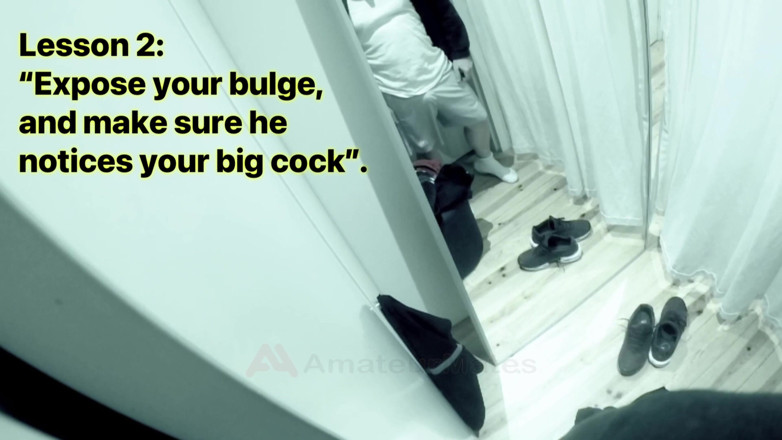 AmateurMates: How to Seduce a Young Salesman in the Fitting Room