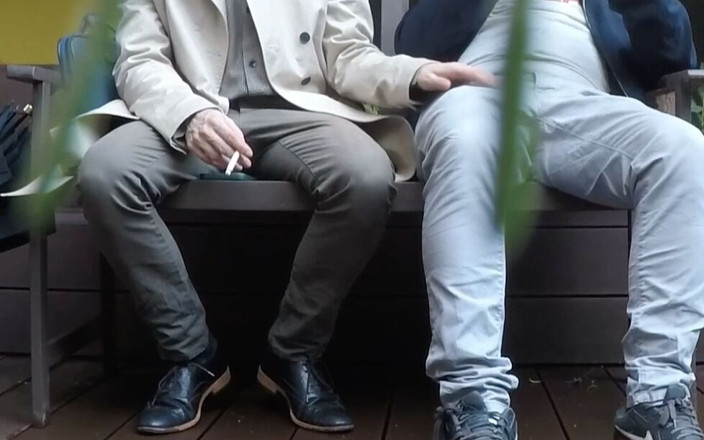 AmateurBoysPissing: A Bench Encounter Turns Into a Public Piss Humiliation