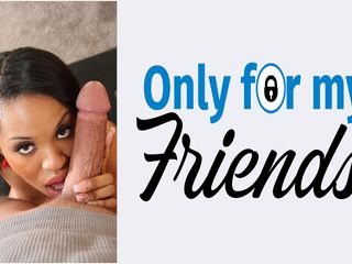 Only for my Friends: Aryana Adin a Dark-skinned Dark-haired Girlfriend Slut Jumps on a...