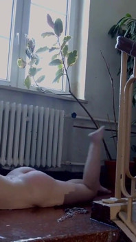Lazy Cleaning Girl Andrea Has to Absolve a Rough Work Training