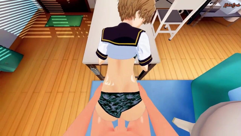 Hentai Smash: Satonaka tuổi teen bị đụ và chảy tràn tinh dịch từ...