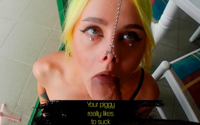 Forest-Whore: Seu porquinho realmente gosta de chupar