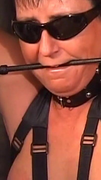 Busty Mature MILF Bound for Clamps and Wax