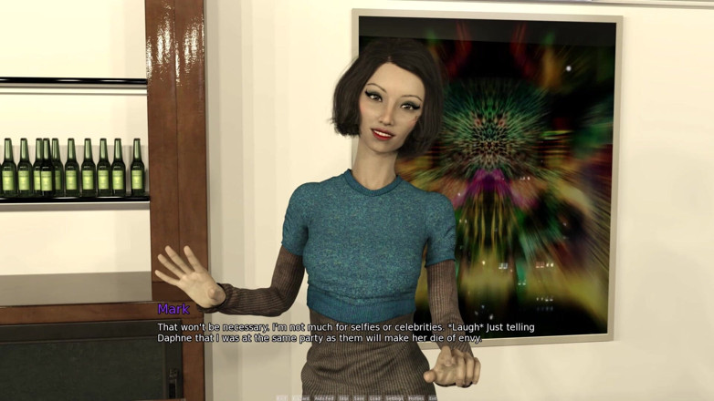 3D Cartoon Porn: My Dorm 240 Mark &amp;Lisa's First Date Hotel Flirt după petrecere sfw