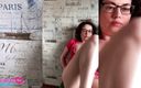 Oksana Katysheva: Wife fingering wet pussy sex toys after watching porn
