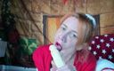 Horny Lola: Eating Your Load for Christmas