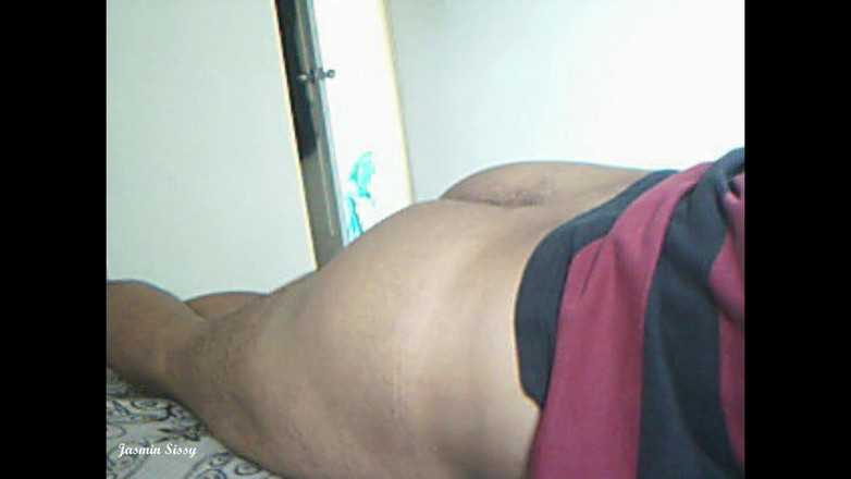 angelscs2008: Jasmin Shemale транссексуал светит большой задницей, заполненной игрушкой дилдо перед камерой