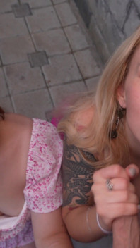 POV: What Could Be Better Than a First Person Blowjob in a Flower Garden
