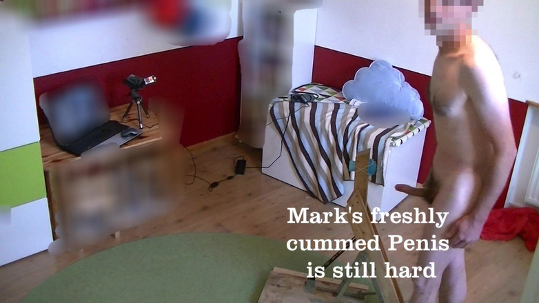 Mark Hannes: Stand Fleshlight Futai și masturbare cu mâna spermă