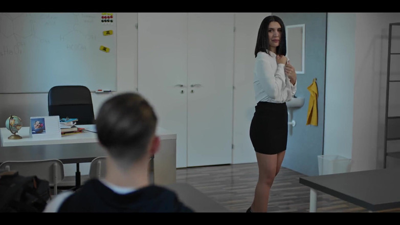 Freeze.xxx: Slutty Teacher Freeze Fucked - Jadilica Creampied by Spoiled Student Time...