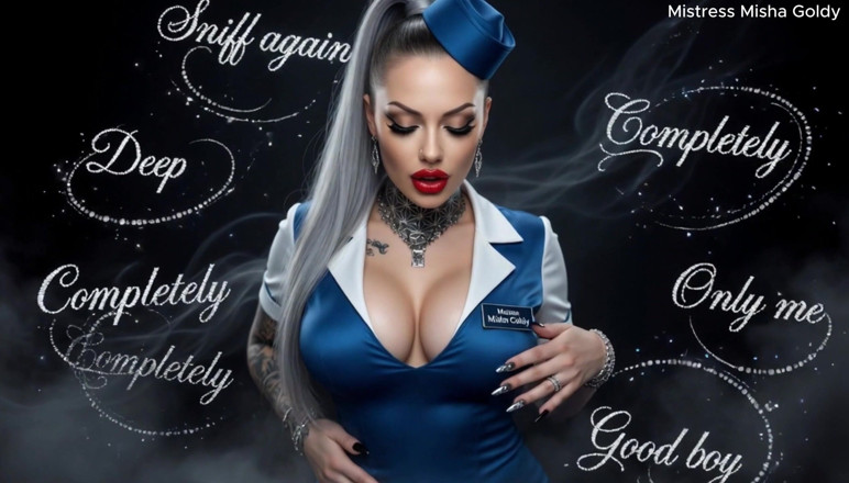 Goddess Misha Goldy: Dva prsty a plné brainstormování