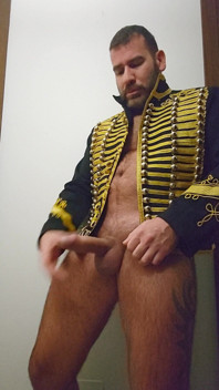 Daddy Huge Cock Masturbating