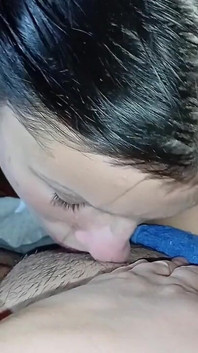 My Girlfriend, After a Long Separation, Eagerly Licks, Sucks, Kisses My Pussy