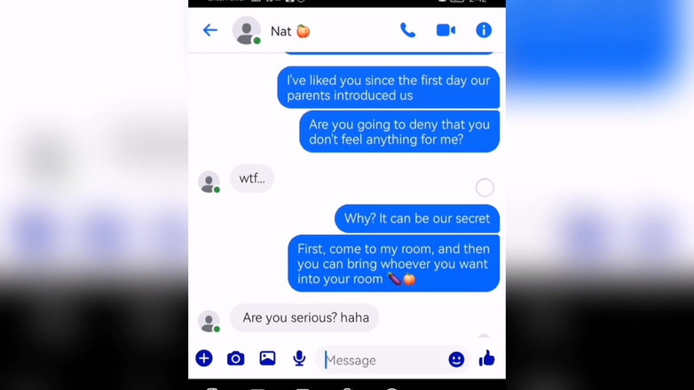 Natasha Caseros: Discuție sexy cu sora mea vitregă excitată cu final fericit!...