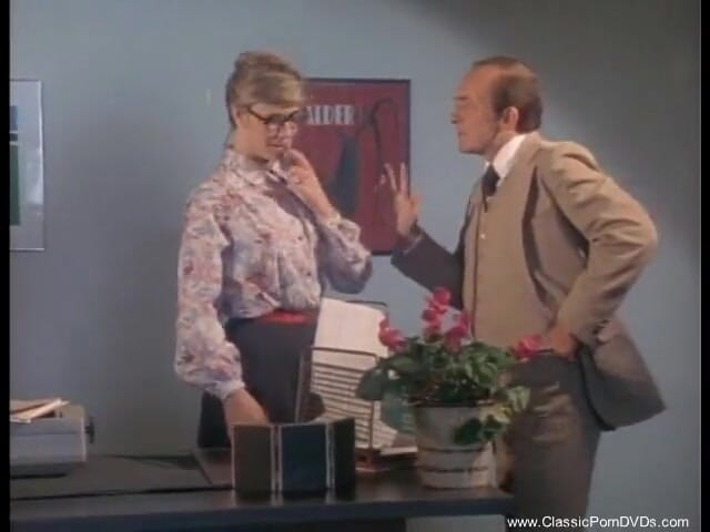 Classic Porn DVDs: Sexy secretary is getting fucked by her boss