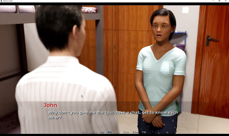 Erotic Krisso: Vicious Circle - Beautiful Slutty Babe Let Me Fuck Her the...