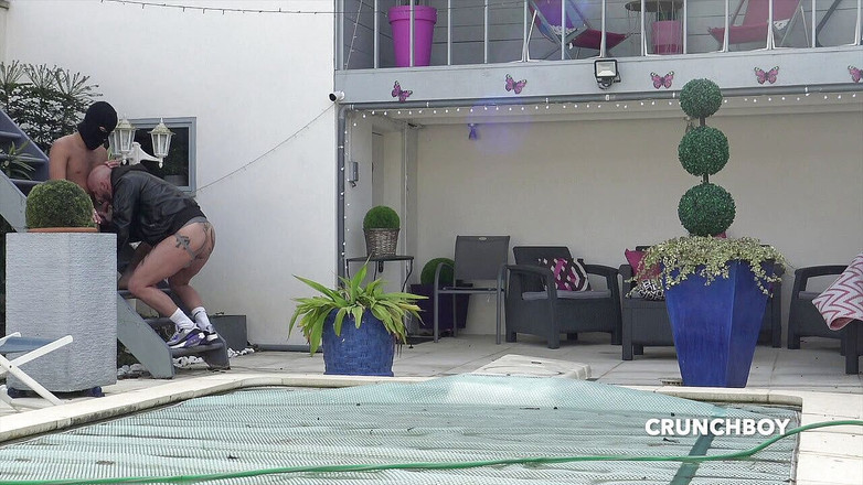 Best French sex tapes bareback: Aaymeric Deville được sử dụng rawby xxl cu đen