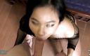 Horny in Asia: Horny Thai MILF loves cock in all holes!