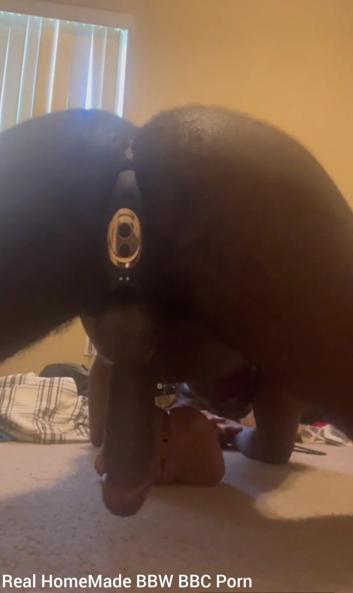 Big black cock BBCee: Stroking My BBC Butt Plug Deep in My Ass Fucking...