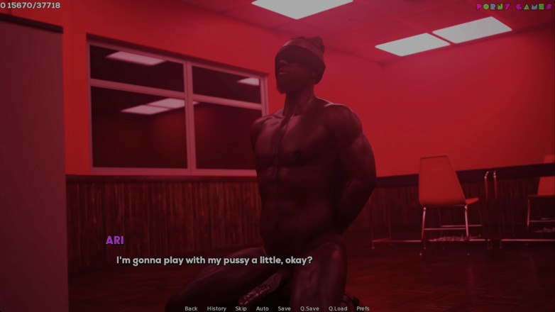 Porny Games: Shadows of Desire by Shamandev - Letting a BBC with Blue...