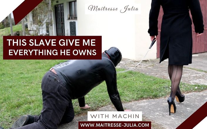 Mistress Julia: Maitresse Julia - цей раб дає мені все, що йому належить, частина 2 - жіноче домінування - латексне фемдом
