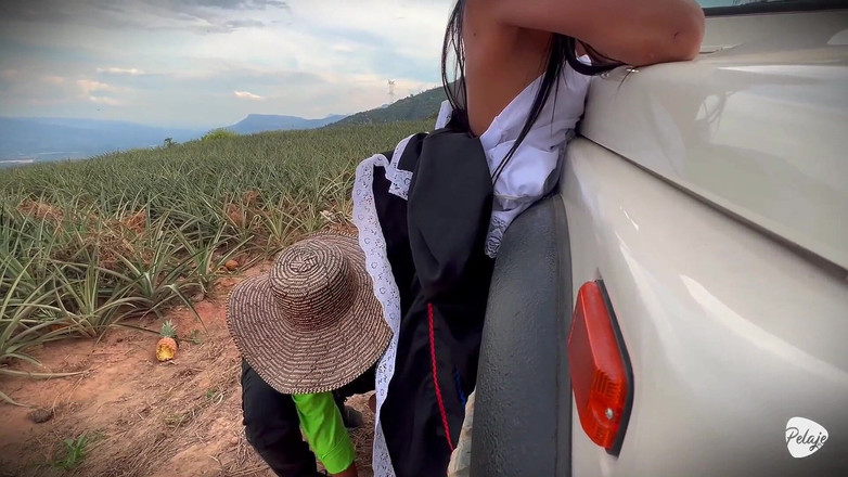 Pelaje mix: Una campesina quería cosechar despeda, y en su lugar plantó...