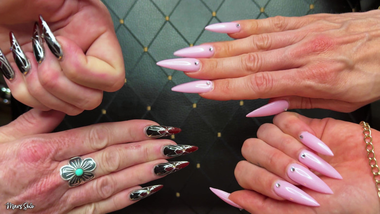 Mars Solo: Mesmerizing Fingernails &amp; Asmr: Mars Solo and Tickling Harmony