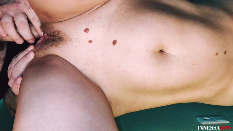 InnessaKiss: Girl sucking dick and doggy fucking after work - cum in...