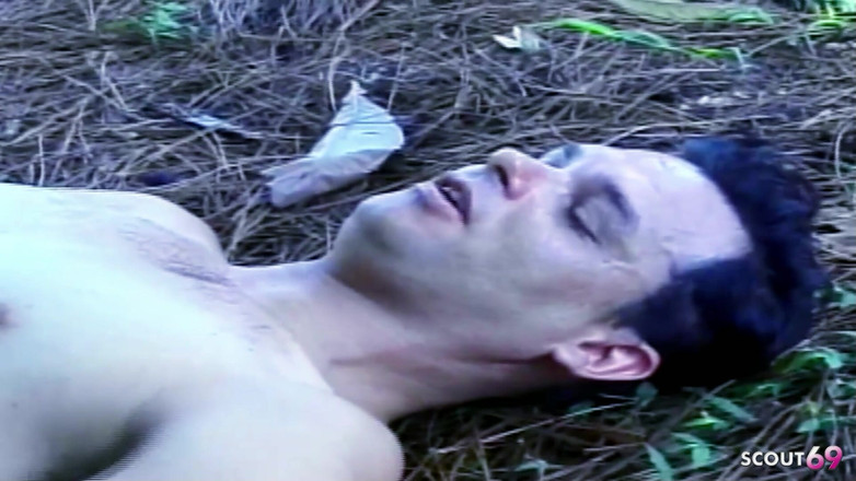 Shemale TS Collection: Big Boob Latina Shemale Fucks Guy Outdoors Against a Tree...